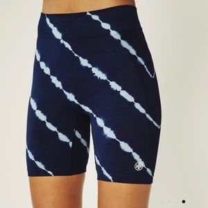 Tory Burch tie dye bike short